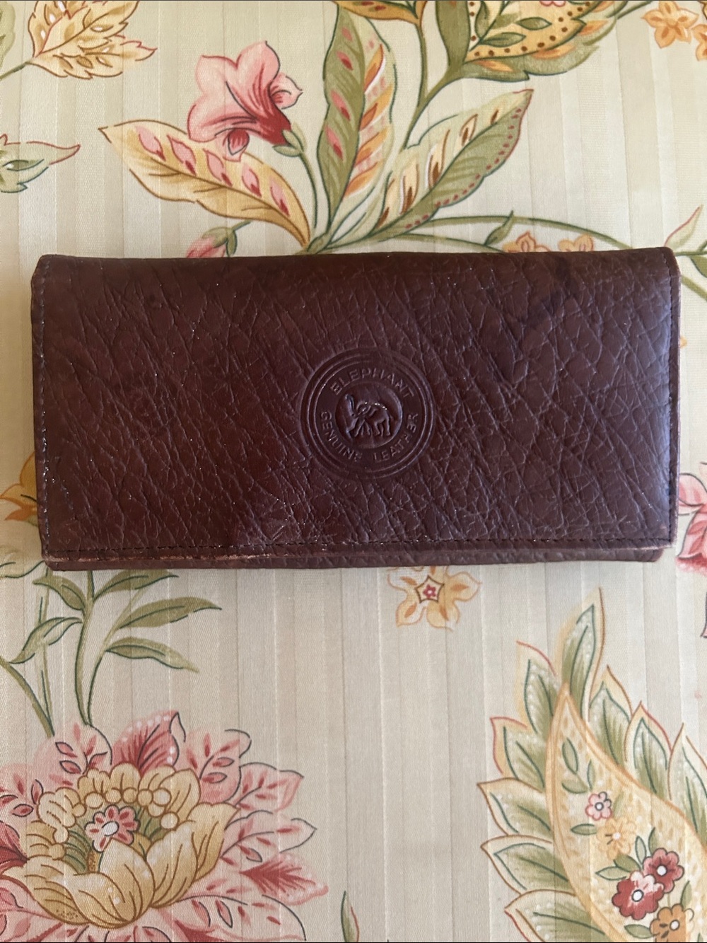 Elephant Leather Wallet